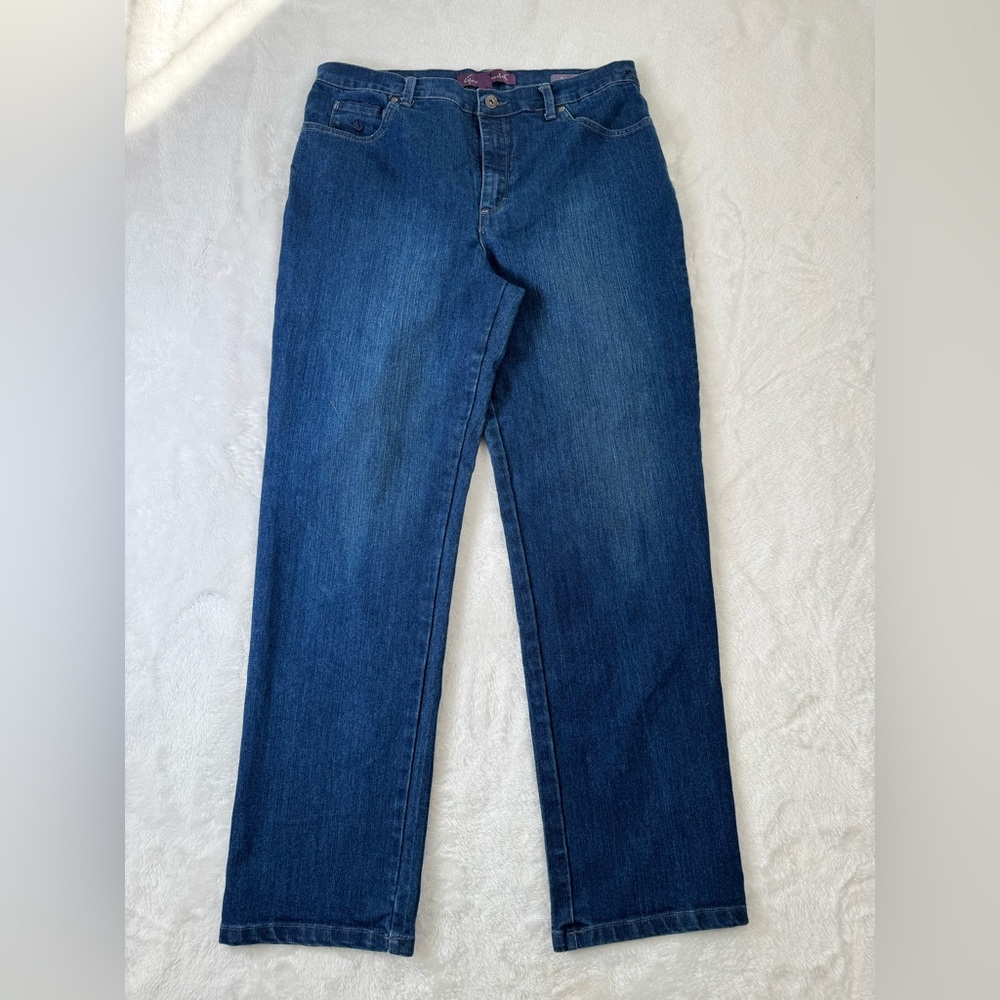 Gloria Vanderbilt Amanda‎ Blue Jeans Size 14